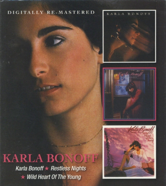 Karla Bonoff - Karla Bonoff / Restless Nights/Wild Heart Of The Young (Remastered) (CD)