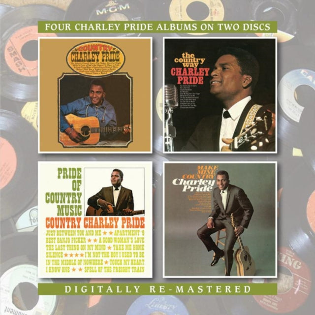 Charley Pride - Contry Charley Pride / Country Way / Pride Of Country (Remastered) (CD)