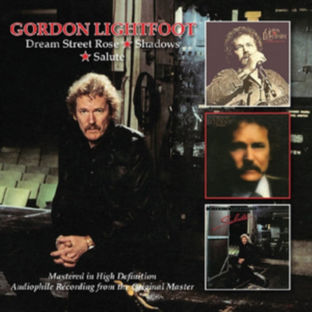 Gordon Lightfoot - Dream Street Rose / Shadows / Salute (Remastered) (CD)