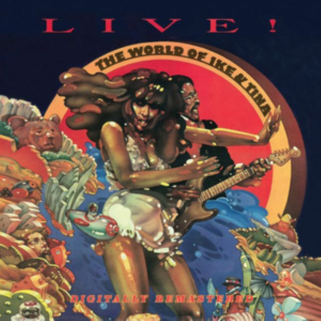 Ike Turner & Tina - World Of Ike & Tina (Live 1972) (24BIT Remasters) (CD)