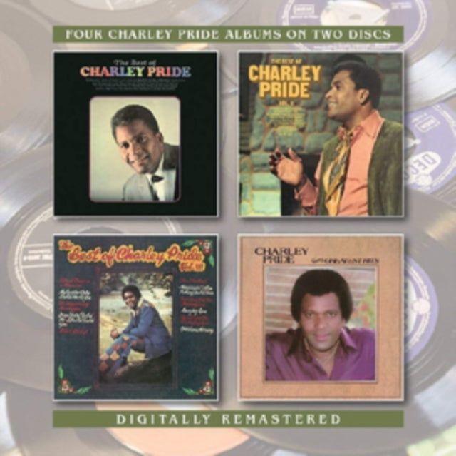 Charley Pride - Best Of Vols. 1 - 3/GREATEST Hits (24BIT Remasters) (CD)