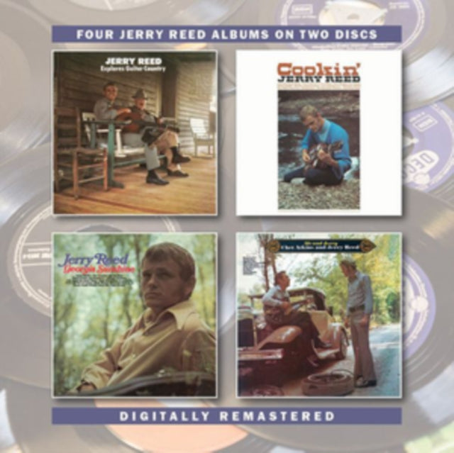 Jerry Reed - Explores Guitar Country/Cookin/Georgia Sunshine/Me & Jerry (W/Chet Atkins) (24BIT Remasters) (CD)