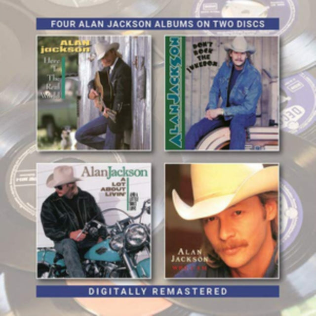 Alan Jackson - Here In The Real World / Don't Rock The Jukebox / Lot About Livin (& Little Bout Love) / Who I Am (CD) (US Import)