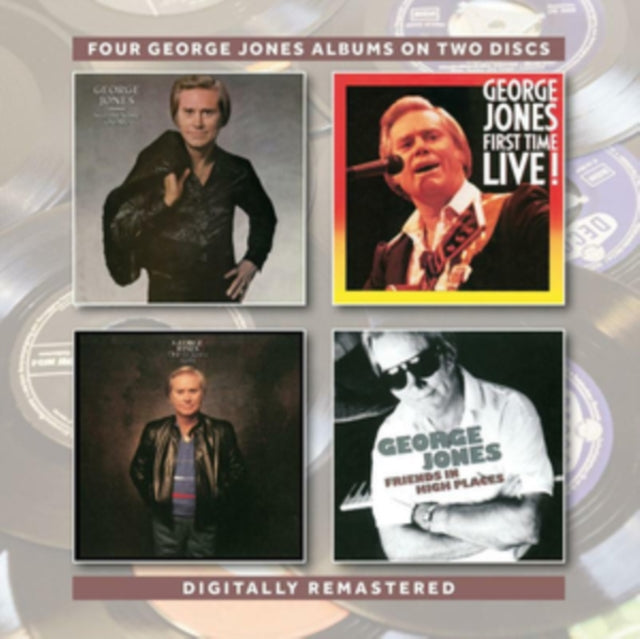 George Jones - Still The Same Ole Me / First Time Live / One Woman Man / Friends In High Places (CD)