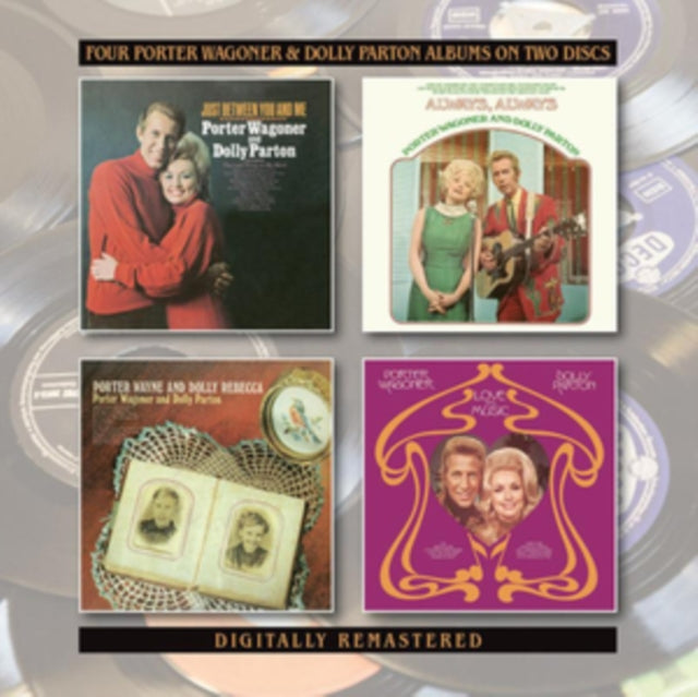 Porter Wagoner & Dolly Parton - Just Between You & Me / Always, Always / Porter Wayne & Doll (CD) (US Import)