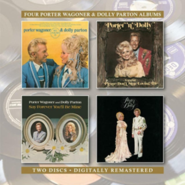 Porter Wagoner & Dolly Parton - We Found It / Porter N Dolly / Say Forever You'll Be Mine / Porter & Dolly (CD)