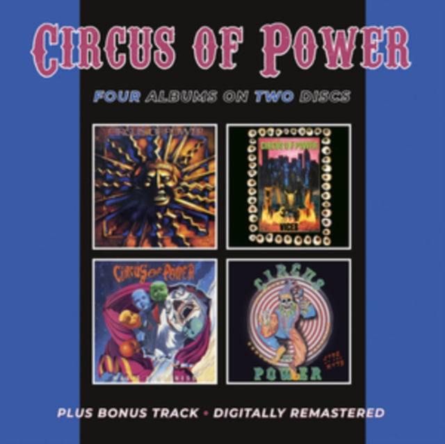 Circus Of Power - Circus Of Power / Vices / Magic & Madness / Live At The Ritz (CD)