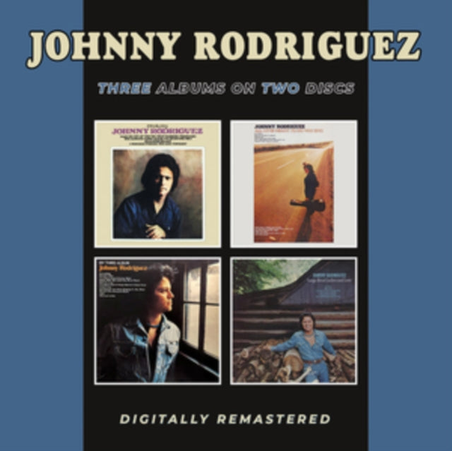 Johnny Rodriguez - Introudcing Johnny / All I Ever Meant To Do Was Sing / Thrid Album / Songs About Ladies & Love (CD)