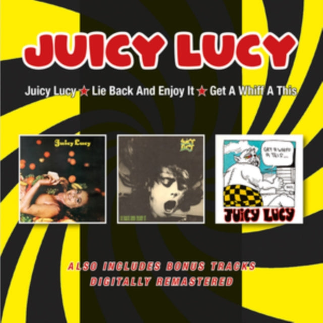 Juicy Lucy - Juicy Lucy / Lie Back & Enjoy It / Get A Whiff A This (CD)