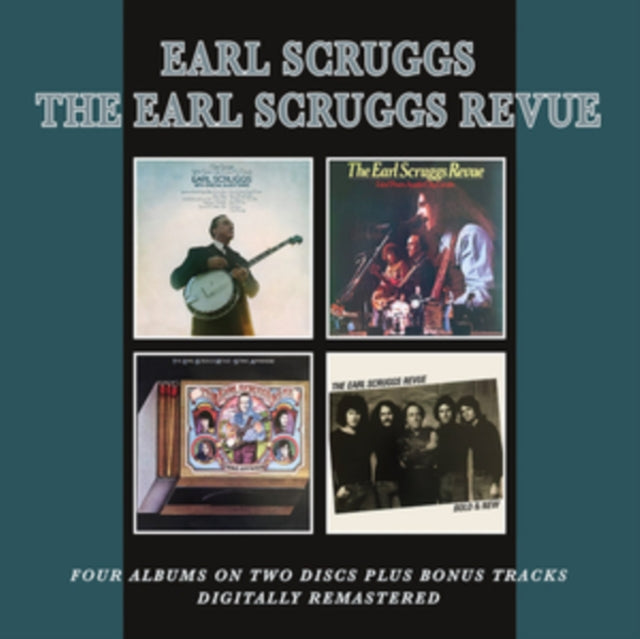 Earl Scruggs; The Earl Scruggs Revue - I Saw The Light With Some Help From My Friends / Live! From Austin City/Strike Anywhere/Bold & New (CD)