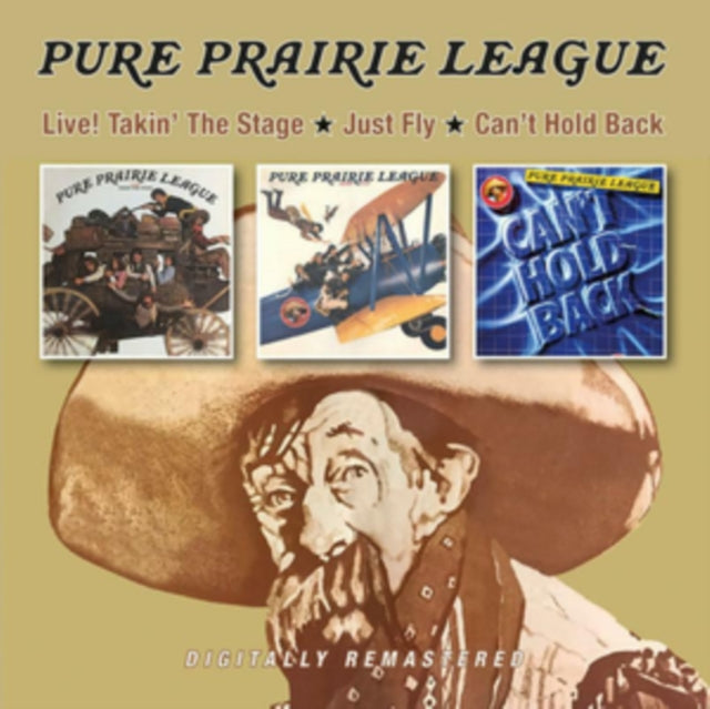 Pure Prairie League - Live! Takin The Stage / Just Fly / Can't Hold Back (2CD) (CD)