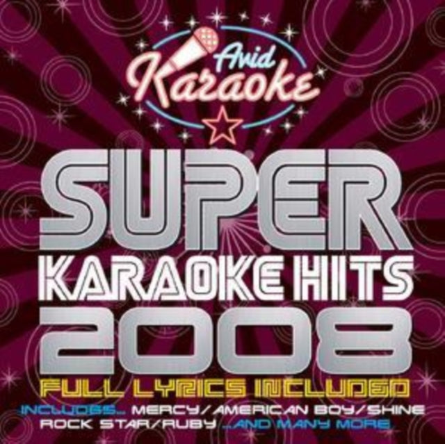 Various Artists - Super Karaoke Hits 2008 / Various (CD)