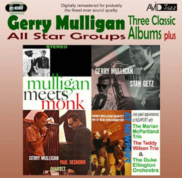 Gerry Mulligan - All Star Groups: Three Classic Albums Plus (CD)