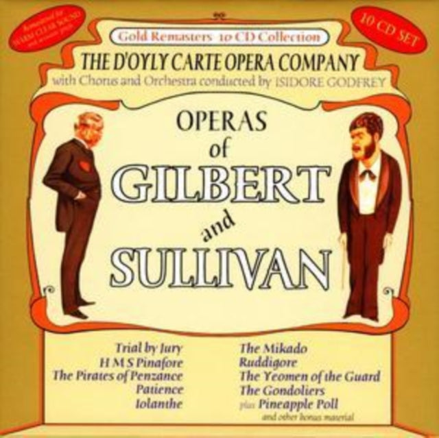 D'Oyly Carte Opera Company - Operas Of Gilbert & Sullivan (CD)