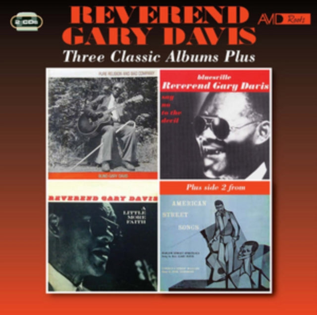 Reverend Gary Davis - Three Classic Albums Plus (CD)