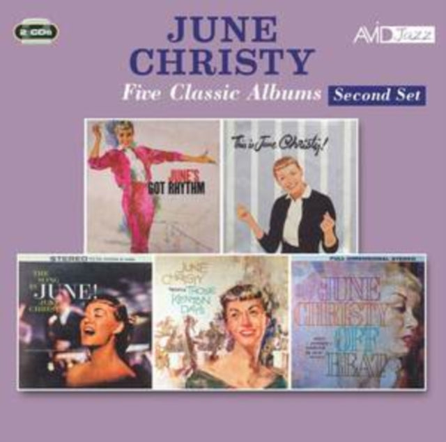 June Christy - June's Got Rhythm / This Is / Song Is June / Those Kenton Days / Off Beat (2CD) (CD)