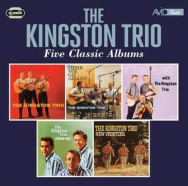 Kingston Trio - Kingston Trio / Here We Go Again / String Along / Close Up / New Frontier (2CD) (CD)