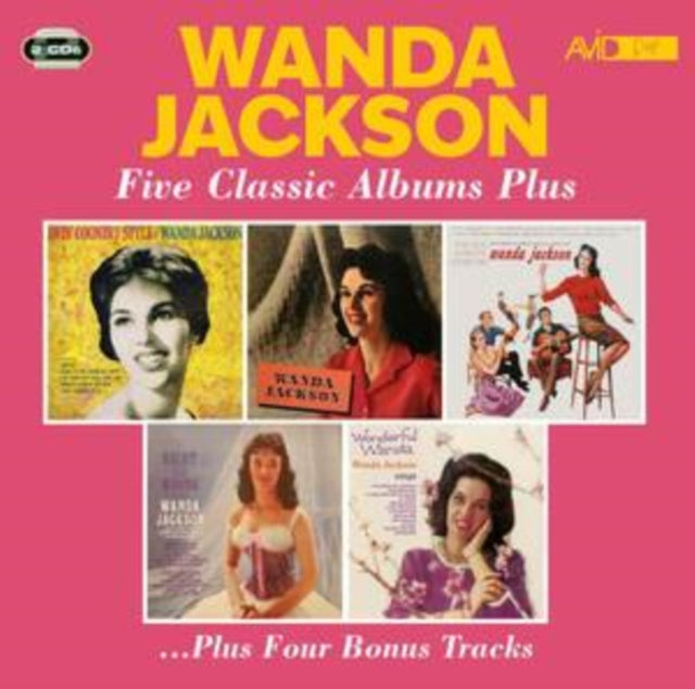 Wanda Jackson - Lovin' Country Style / Wanda Jackson / These's A Party Going On / Right Or Wrong / Wonderful Wanda (CD)