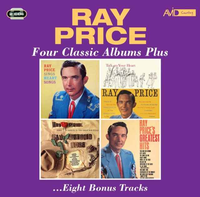 Ray Price - Sings Heart Songs / Talk To Your Heart / San Antonio Rose / Greatest Hits (CD)