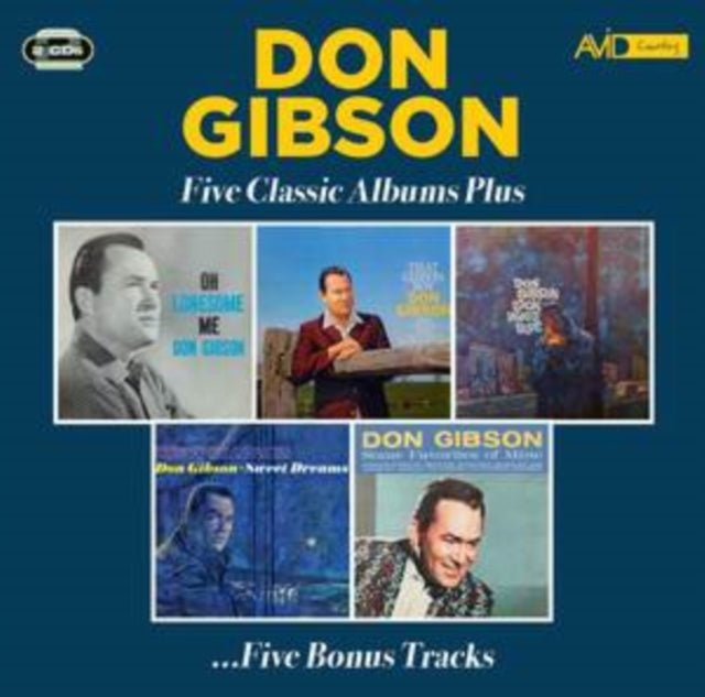 Don Gibson - Oh Lonesome Me / That Gibson Boy / Look Who's Blue / Sweet Dreams / Some Favorites Of Mine (CD)