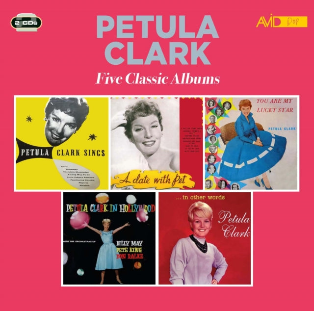 Petula Clark - Pet Clark Sings / Date W/ Pet / You Are My Lucky Star / In Hollywood / In Other Words (CD)
