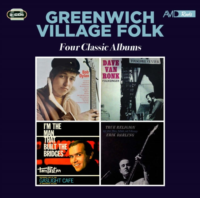 Bob Dylan; Dave Van Ronk; Tom Paxton; Erik Darling - Bob Dylan / Folksinger / I'm The Man That Build The Bridges / True Religion & Other Blues (CD)