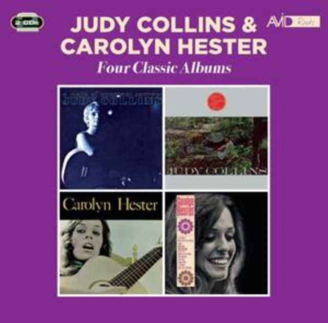 Judy Collins & Carolyn Hester - Four Classic Albums (Maid Of Constant Sorrow, Golden Apples, Carolyn Hester 1961 & 1962) (2CD) (CD)