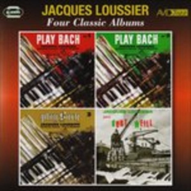 Jacques Loussier - 4 Classic Albums: Play Bach Vol 1 / Play Bach Vol 2 / Play Bach Vol 3 / Loussier Joue Kurt Weill (CD)