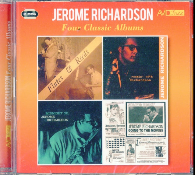 Jerome Richardson - 4 Classic Albums: Flutes & Reeds / Roamin With Richardson / Midnight Oil / Going To The Movies (CD)