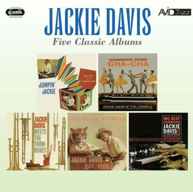 Jackie Davis - 5 Classic Albums: Jumpin / Hammond Cha Cha / Meets Trombones / Tiger On Hammond / Big Beat Hammond (CD)