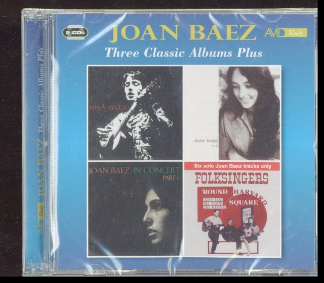 Joan Baez - 3 Classic Albums Plus (Joan Baez / Joan Baez Vol 2 / In Concert - Part 1) (CD)