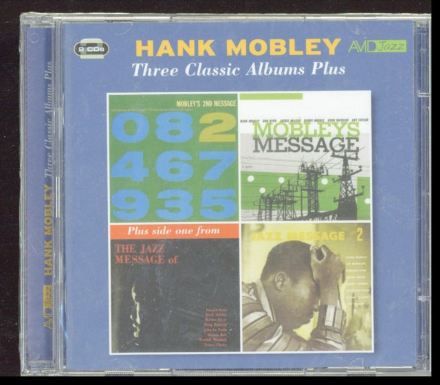 Hank Mobley - 3 Classic Albums Plus (Mobley's Message / 2nd Message / Jazz Message No. 2) (CD)