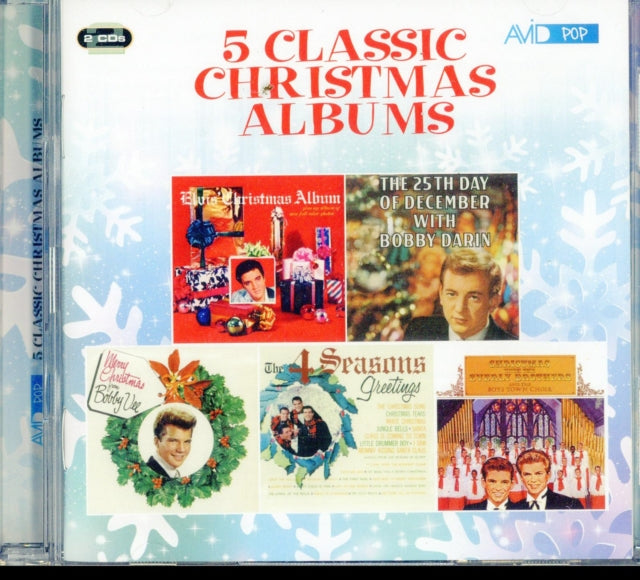 Elvis Presley / Bobby Darin / Bobby Vee / Four Seasons / Everly Brothers - 5 Classic Christmas Albums (CD) (US Import)