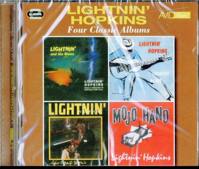 Lightnin' Hopkins - 4 Classic Albums (Lightnin & The Blues / Country Blues / Lightnin In New York / Mojo Hand) (CD)
