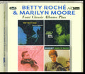 Betty Roche / Marilyn Moore - 4 Classic Albums Plus (Take The A Train / Singin & Swingin / Lightly & Politely / Moody) (CD)