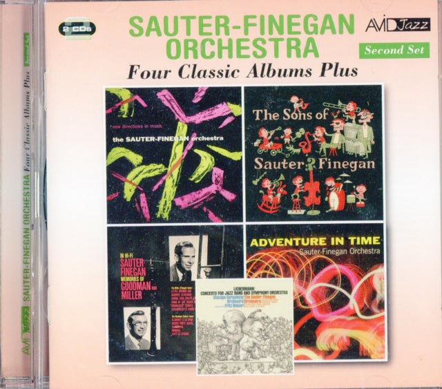 Sauter-Finegan Orchestra - Four Classic Albums Plus (New Directions/Sons Of Sauter/Adventures In Time/Memories Of Goodman) (CD)