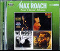 Max Roach - Quiet As It's Kept / Percussion Bittersweet / We Insist Freedom Suite / It's Time (CD)