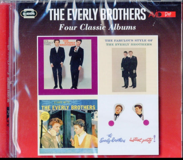 Everly Brothers - It's Everly Time / Fabulous Style Of / Date With / Instant Party (CD)