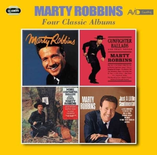 Marty Robbins - Marty Robbins/Gunfighter Ballads & Trail Songs/More Gunfighter Ballads/Just A Little Sentimental (CD)