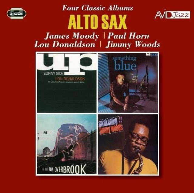 James Moody; Paul Horn; Lou Donaldson; Jimmy Woods - Alto Sax: 4 Classic Albums: Last Train From Overbrook / Something Blue / Sunny Side Up / Awakening (CD)