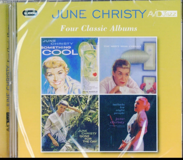 June Christy - 4 Classic Albums: Something Cool / Misty Miss Christy / Gone For The Day / Ballads For Night People (CD)