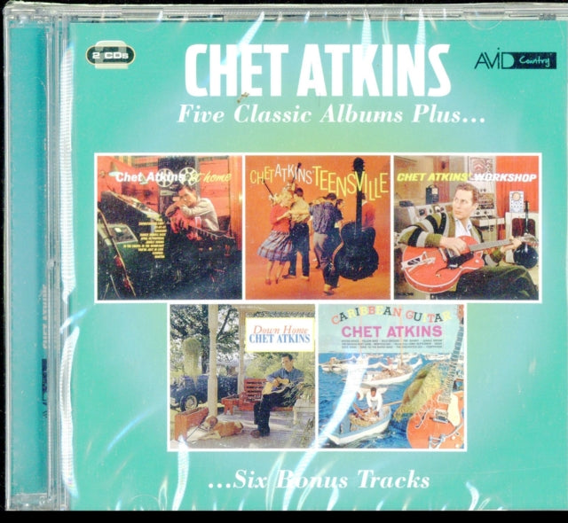 Chet Atkins - At Home / Teensville / Chet Atkin's Workshop / Down Home / Caribbean Guitar (CD)