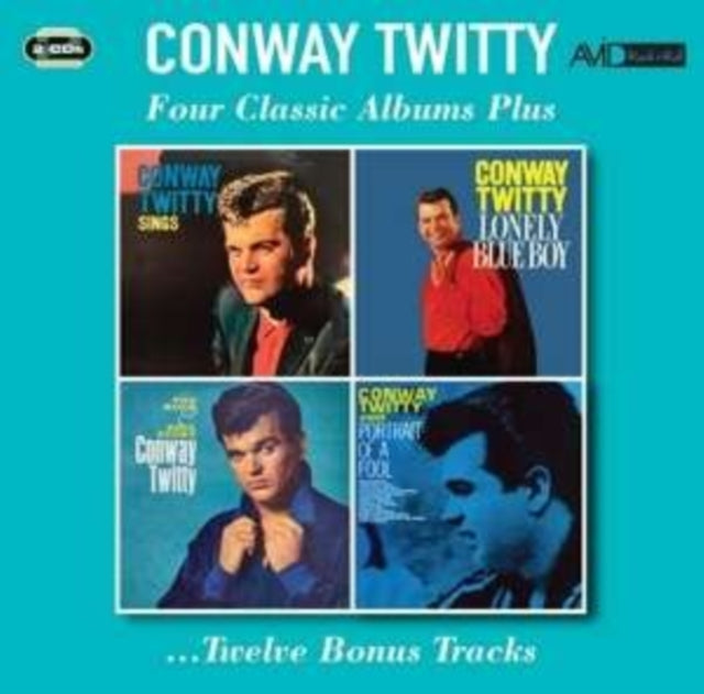 Conway Twitty - Conway Twitty Sings / Lonely Blue Boy / Rock & Roll Story / Portrait Of A Fool (CD)