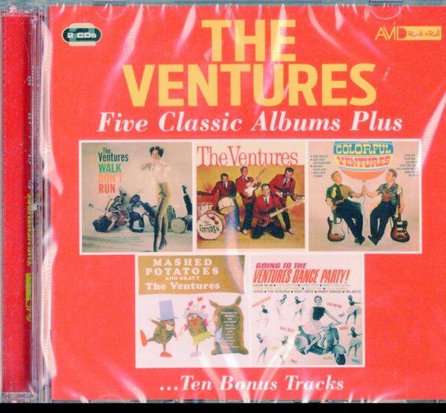 Ventures - Walk Don't Run / Ventures / Colorful Ventures / Mashed Potatoes & Gravy / Going To The Dance Party (CD)