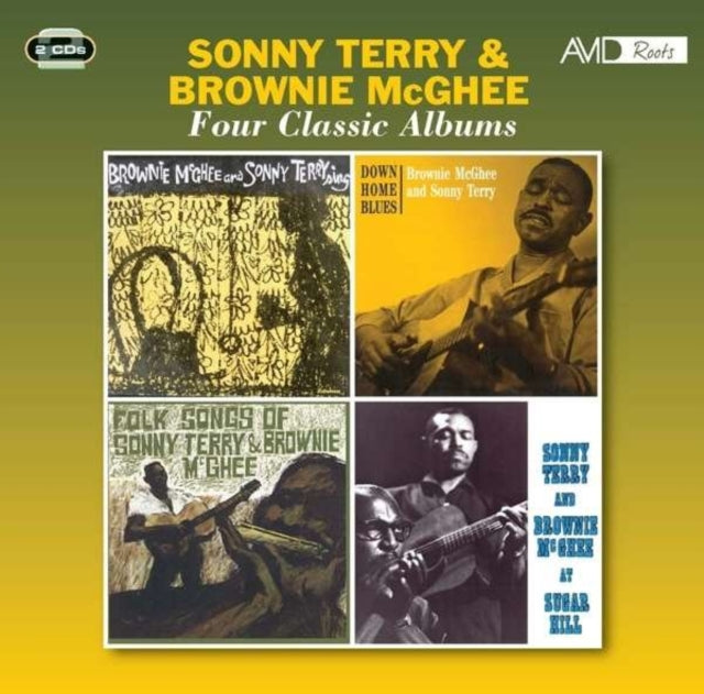 Sonny Terry & Brownie McGhee - Sing / Down Home Blues / Folk Songs Of Sonny Terry & Brownie McGhee / At Sugar Hill (CD)