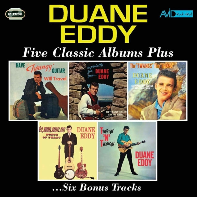 Duane Eddy - Have Twangy Guitar Will Travel / Especially For You / Twang's The Thang /Twistin N Twangin & More (CD)
