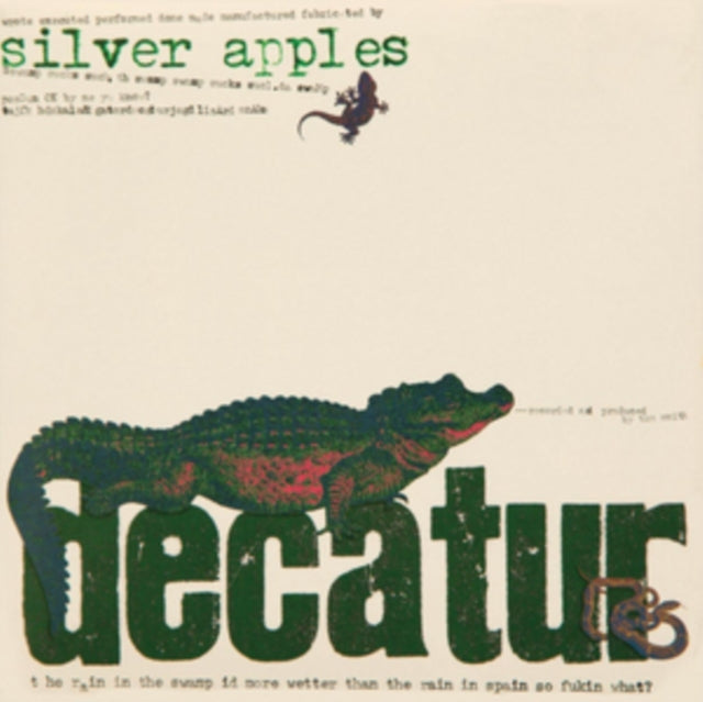 Silver Apples - Decatur (White & Green Splatter Vinyl) (Vinyl) (US Import)