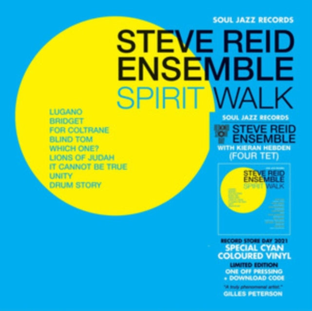 Steve Reid Ensemble (Feat. Kieran Hebden) - Spirit Walk (2LP/DL Card) (Vinyl) (US Import)