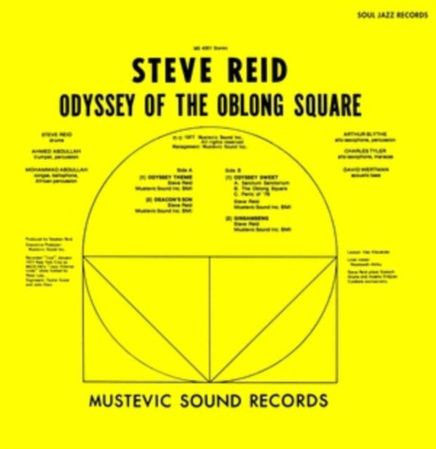 Steve Reid - Odyssey Of The Oblong Square (Vinyl) (US Import)