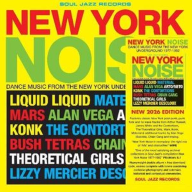 Soul Jazz Records Presents - New York Noise - Dance Music From The New York Underground 1978-82 (2LP) (Vinyl) (US Import)